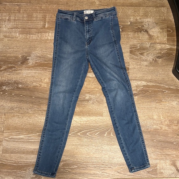 Free People Denim - Free People Classic Blue Skinny Jeans